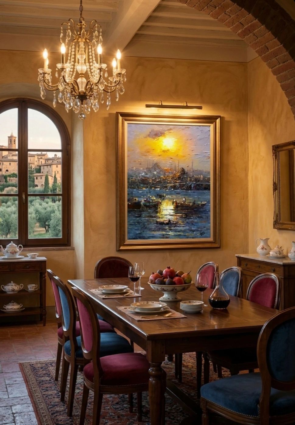 ArteDiAlina.com painting: Oriental Harbour